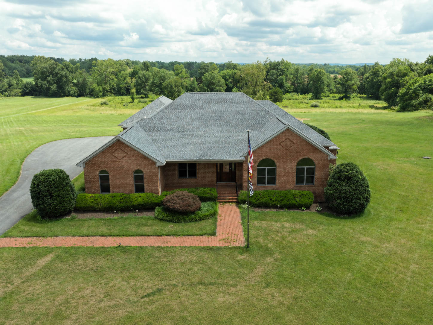 Drone photography equipment and aerial service imagery